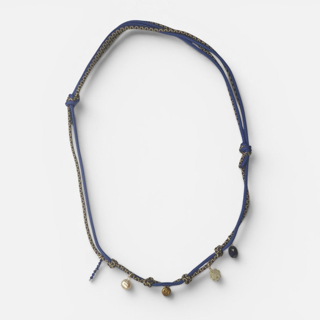 Collana Climber - Blu/gold