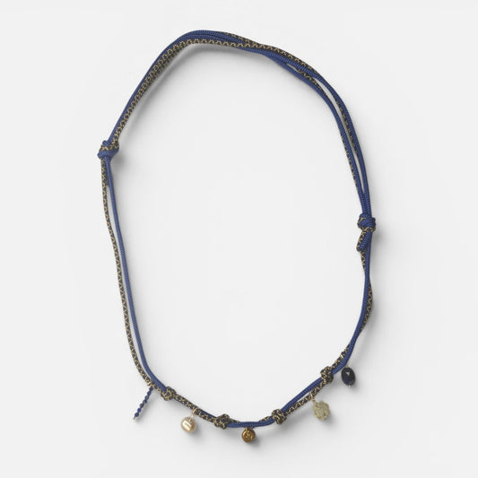 Collana Climber - Blu/gold