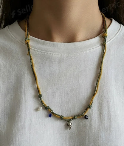 Collana Climber - Giallo/blu