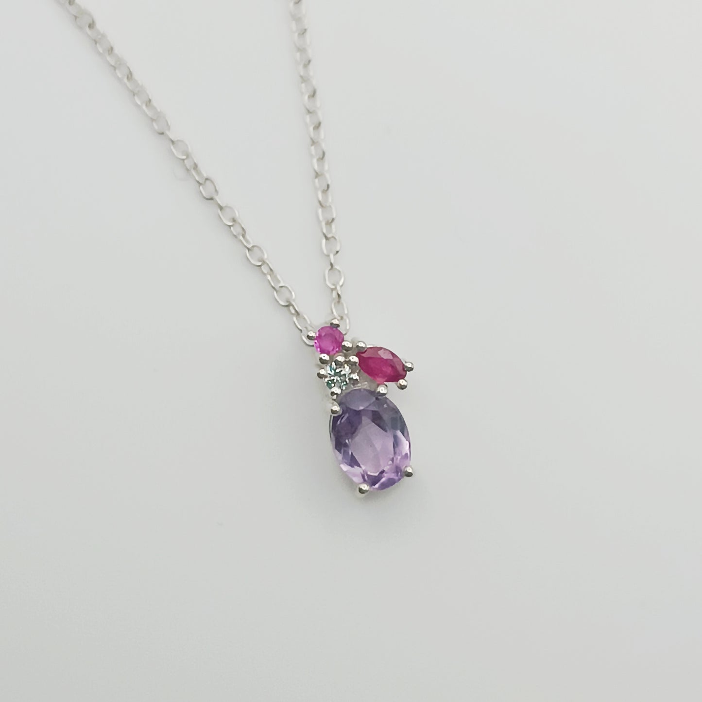 Collana " Fiori di Lillà " - Collezione Bouquet