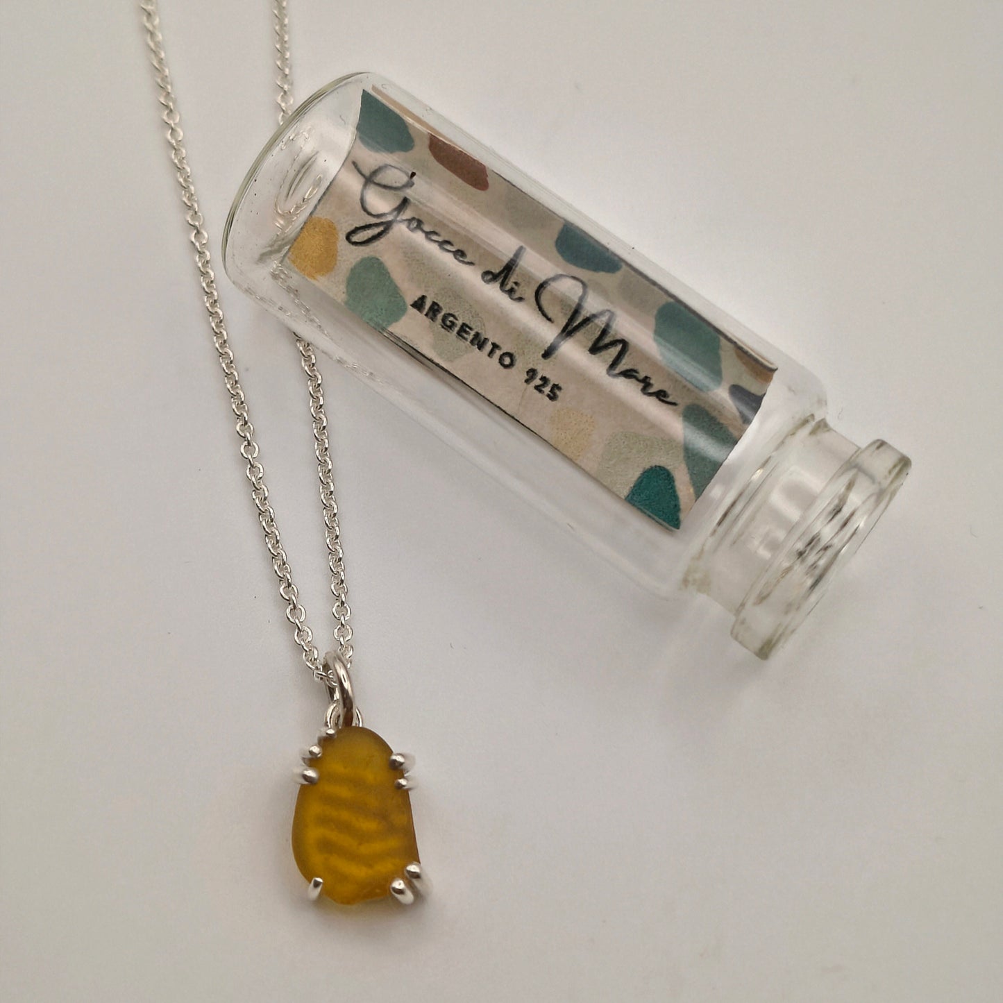 Collana Gocce di Mare - Arancione