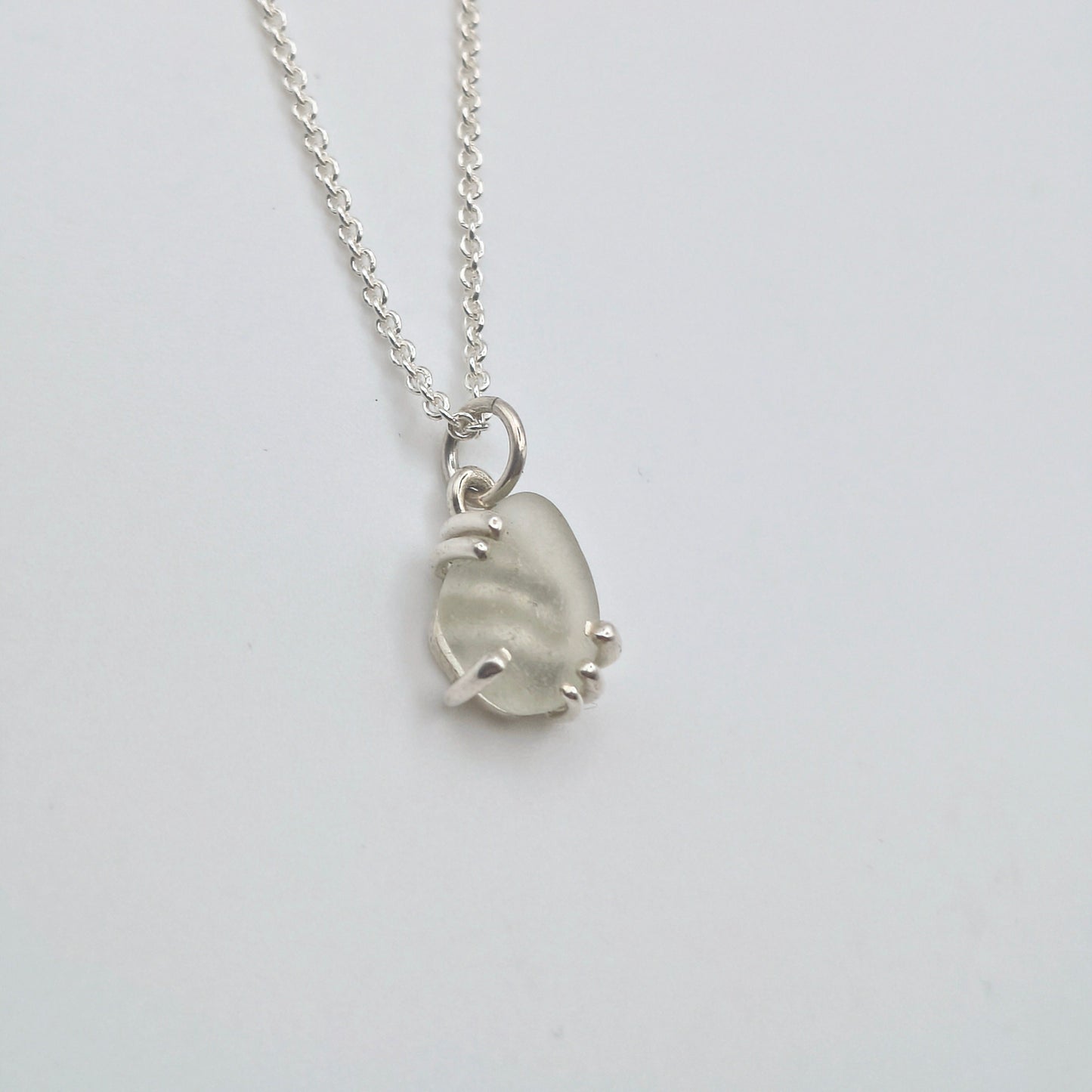 Collana Gocce di Mare - Bianco