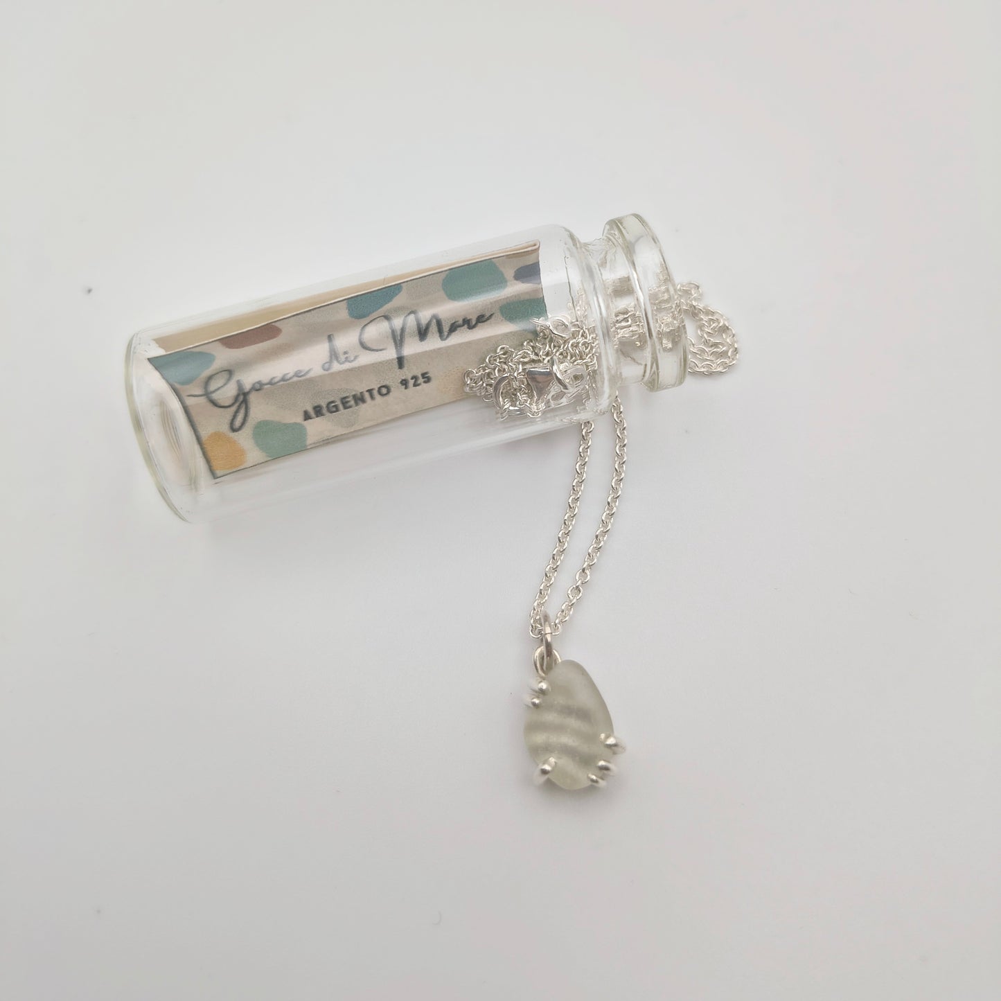 Collana Gocce di Mare - Bianco