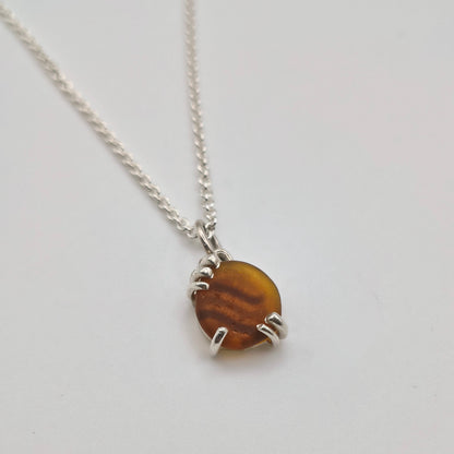 Collana Gocce di Mare - Arancione