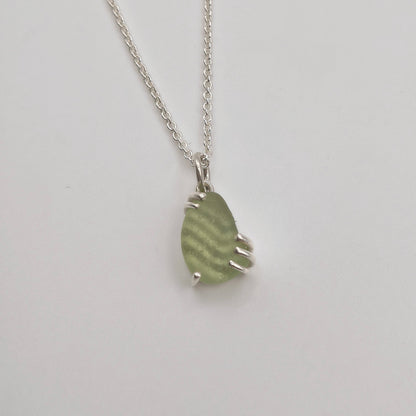 Collana Gocce di Mare - Verde chiaro
