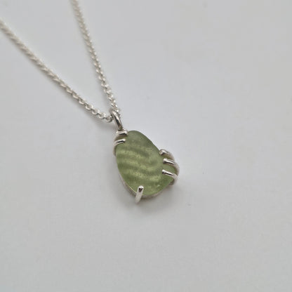Collana Gocce di Mare - Verde chiaro