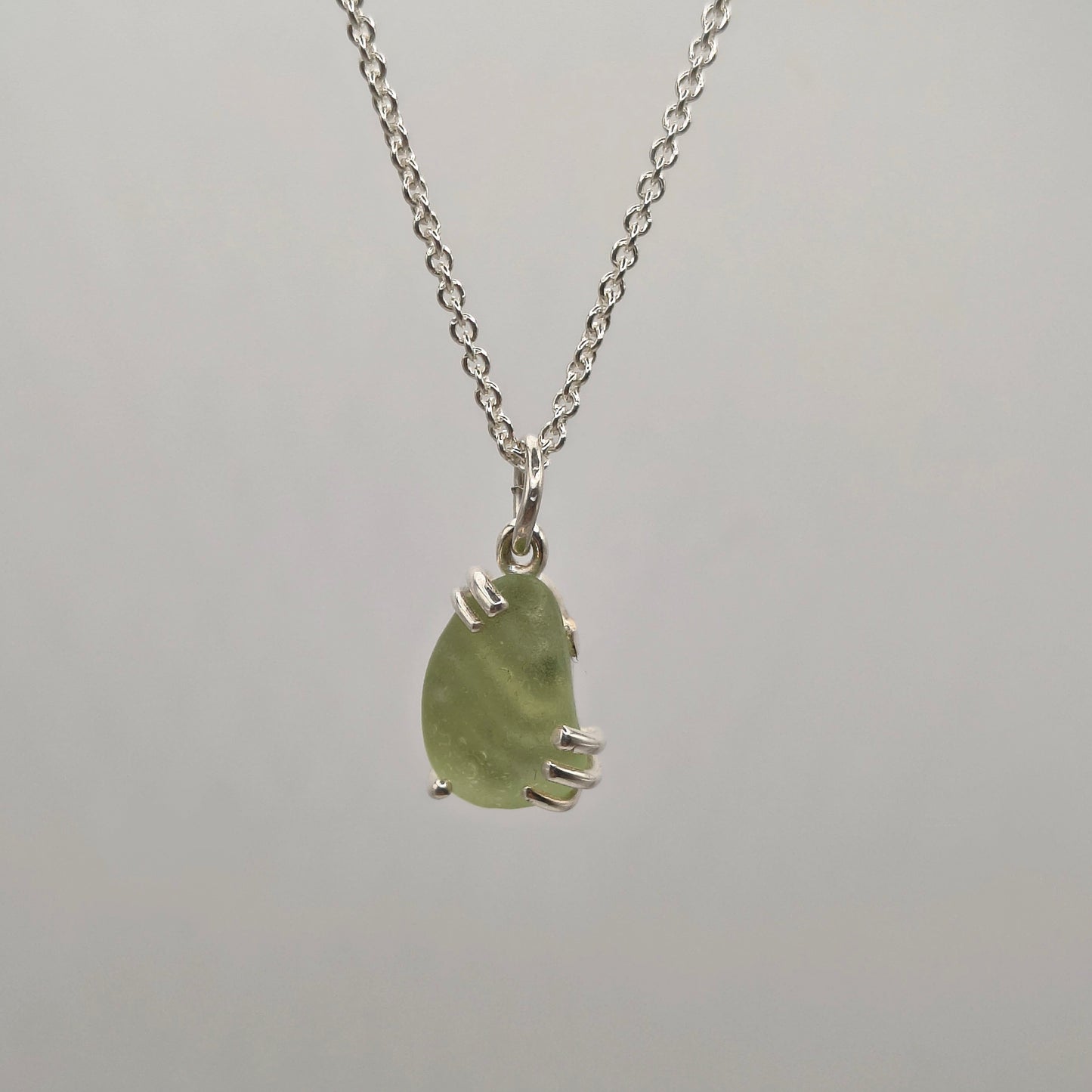 Collana Gocce di Mare - Verde chiaro