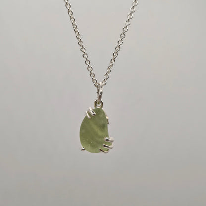 Collana Gocce di Mare - Verde chiaro