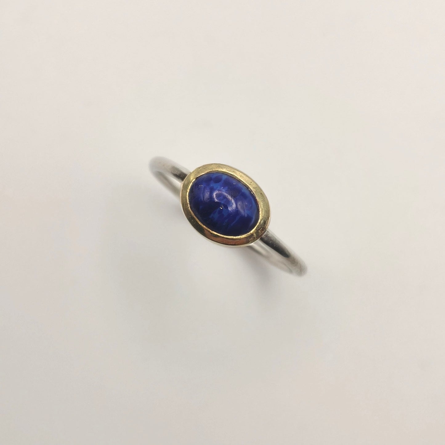 Anello Cerchi di Luce -  Lapislazzulo