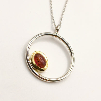 Collana Cerchio di Luce - Tormalina